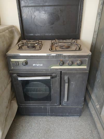 2 burners cooking range