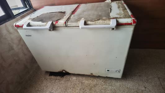 Haier deep freezer 2 doors
