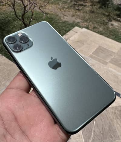 Apple iPhone 11 Pro 64GB PTA Approved – Green Color – 10/10 Condition