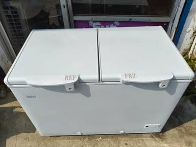 Haier inverter deep freezer dabal doors brand New/0321/0807777/