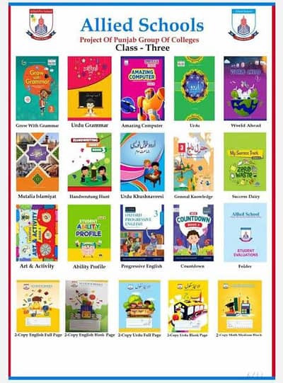 Allied School 3 class Syllabus (New)