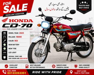 Honda CD 70 2023