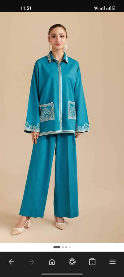Nishat Embroidered Co-Ord Set