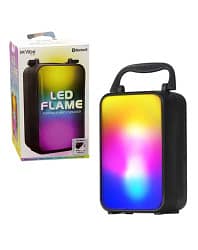 LED Flame Bluetooth Speaker Portable Wireless Speaker
