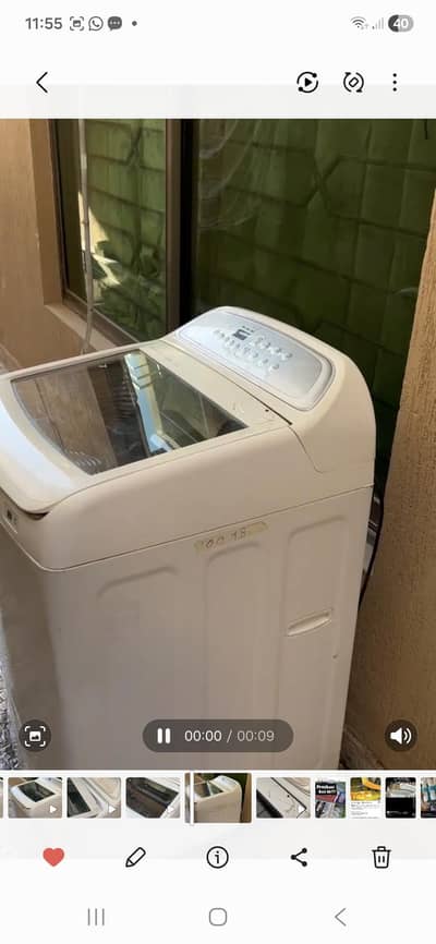 washing machine imported from dubai
