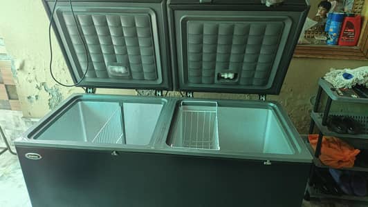Double door freezer