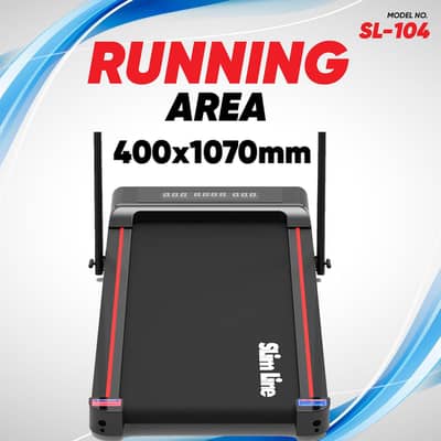 Slim Line Foldable Tread mill (Model SL 104)