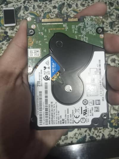 wd 2tb hard drive like new