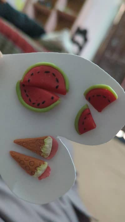 clay earrings