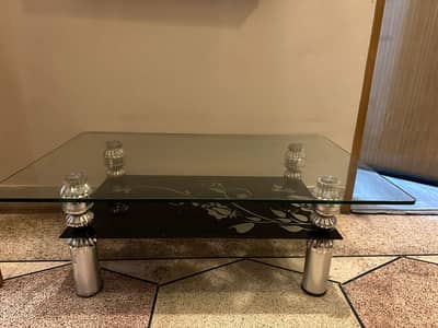 Glass table for sale