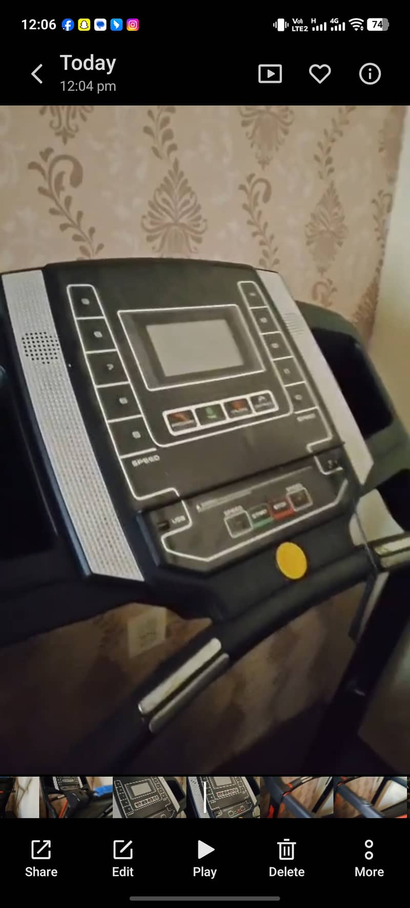 Green master Treadmill 1