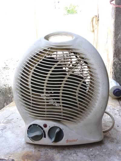 Electric heater plus blower (cold+ hot)
