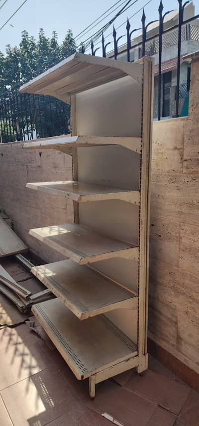 Grocery store display racks