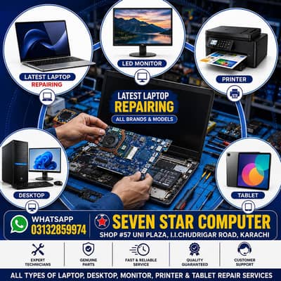 LAPTOP REPAIRING DESKTOP LED REPAIR