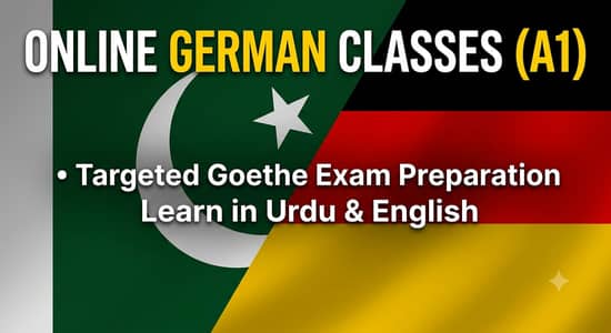 Online German Language Tutor - Goethe A1 Exam Prep