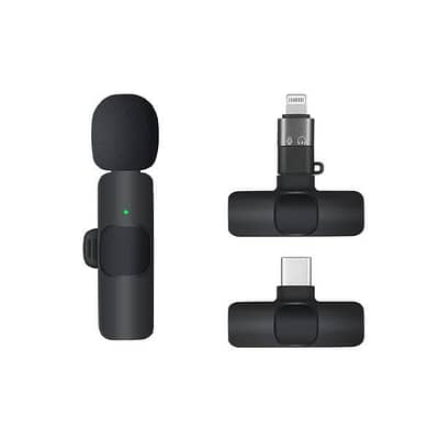 K9 Collar Wireless Microphone Iphone/android & Type C Supported Wirel