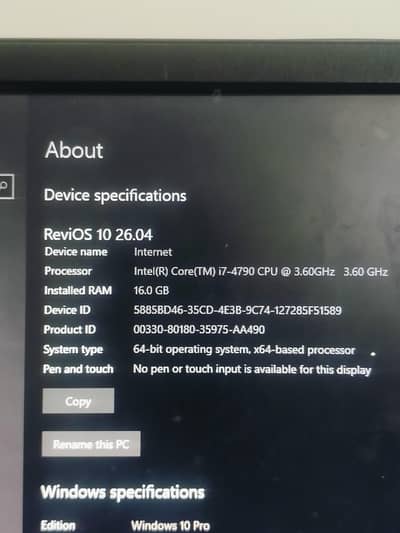 i7 4790 for sell only serious buyer contact
