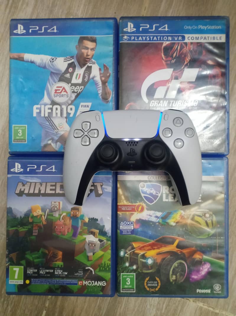 ps5 controller+ games bundle 0