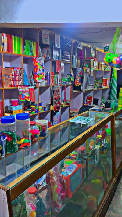 Running Stationery and toys shop for sale