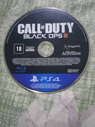 COD black ops 3 PS4 disc nice condition