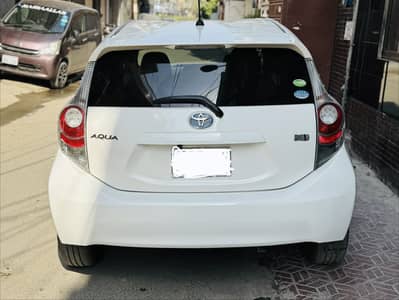 Rear bumper aqua super white 2012