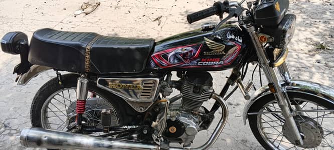 Honda 125 2007 model new condition 10by10