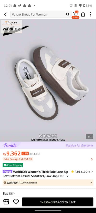 Warrior Brand new Shoes from shien