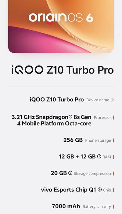 Iqoo z10 turbo pro