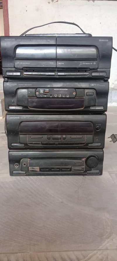 Original Kenwood Music System Complete Stack –100% Working Condition