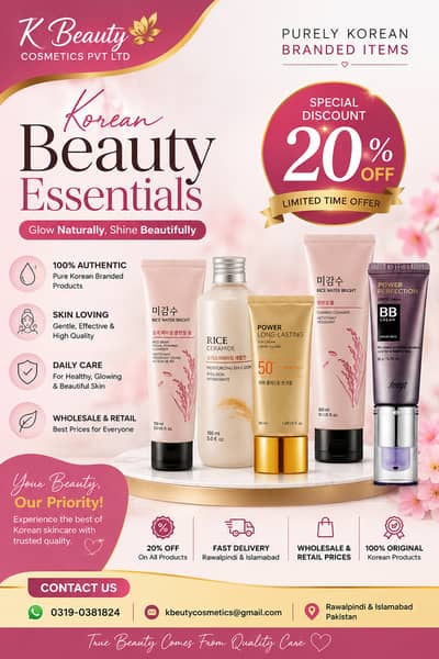 Original Korean Makeup Items are avaible for discounted prices