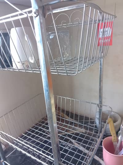 Used Plate rack stand