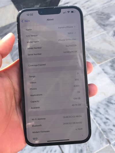 Apple iPhone 13 Pro Max Urgent sale approved
