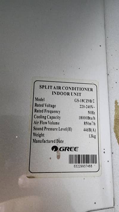 gree ac 1.5 ton non invertor