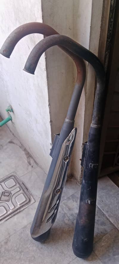 Honda 125 silencer