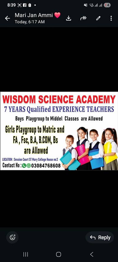 Academy + online teaching + home tution