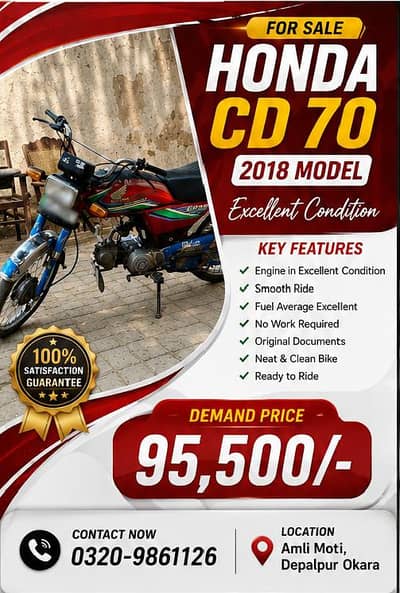 Honda Cd70 bike for sell