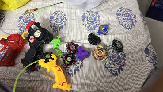 beyblade and stadium