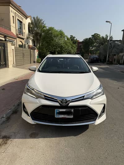 Toyota Corolla Altis Grande 1.8 X 2024 Full option Black interior