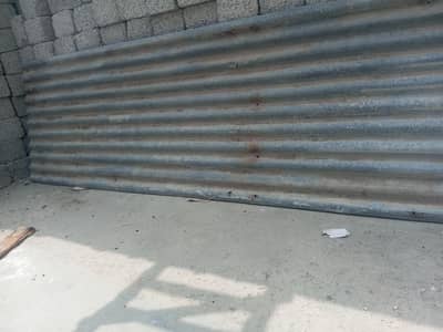 iron sheet and shed