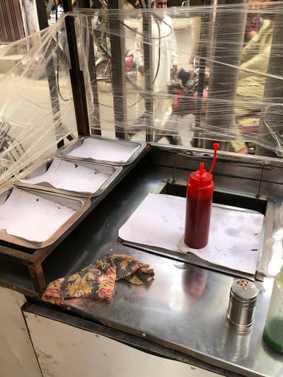 fries and samosa setup for sale all and everything included