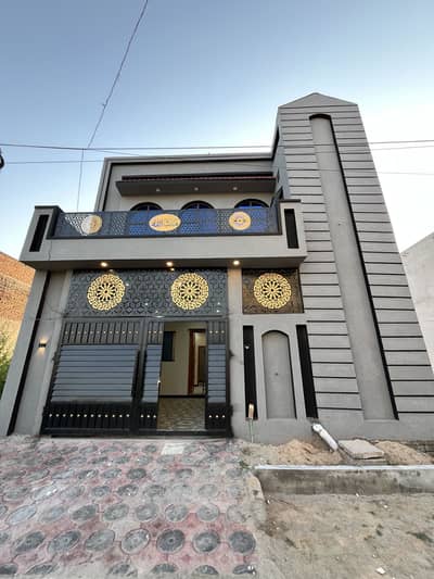 5 Marla 1.5 Storey House for Sale | 3 Bed Attached Bath | Water Boring & Electricity Meter Installed | Big Car Porch