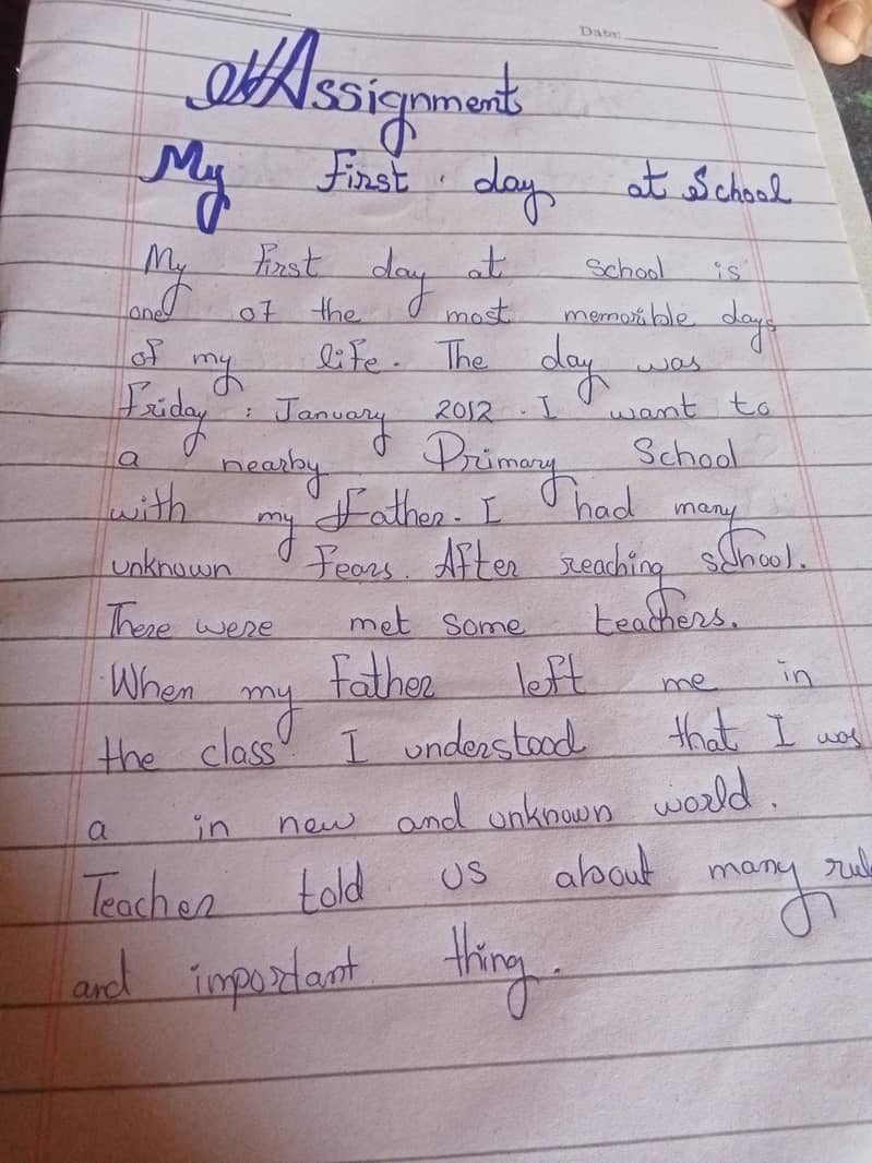 Assignment writing 0