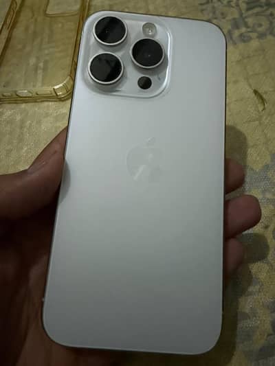 Apple iPhone 15 Pro jv white color 128GB