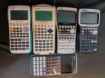 CASIO 9860GII 9750G AU PLUS GRAPH 35+E 9750 GRAPHIC CALCULATOR GDC