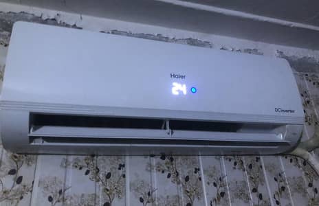 Haier DC inverter Ac  1 ton heat and cool,
