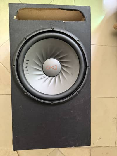 Car woofer available in original and neat and clean condition