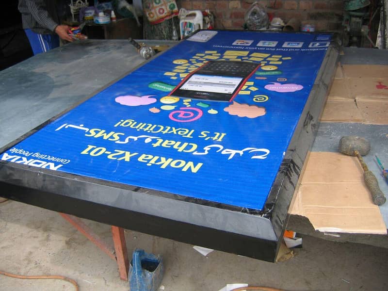 Wall supported light box frames,backlit picture frame 0