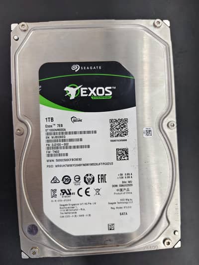 1 TB hard drive