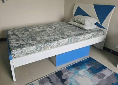 Custom Built Large Single Bed