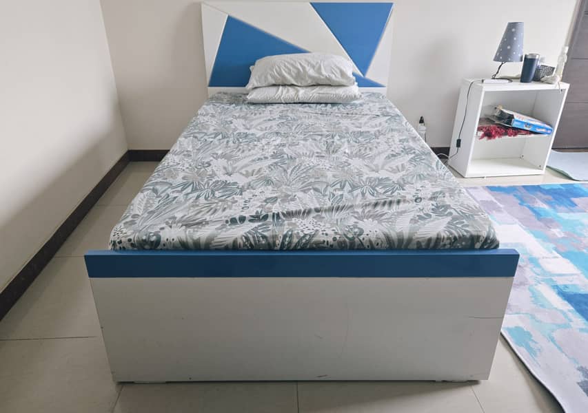 Custom Built Large Single Bed 1